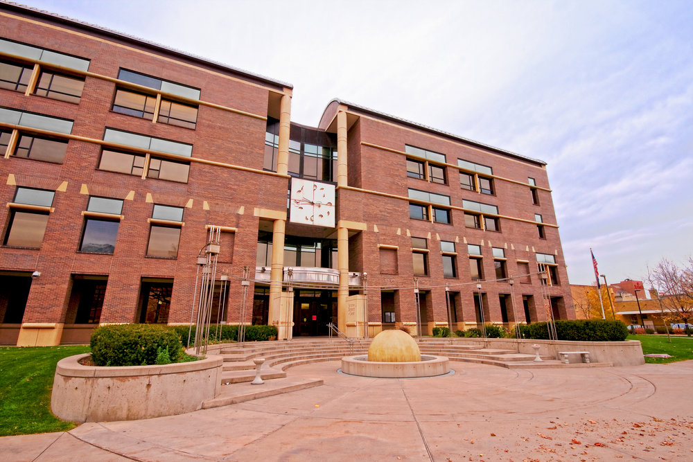 Exterior of Ogden Second District Courthouse (Photo credit Hughs General Contractors)