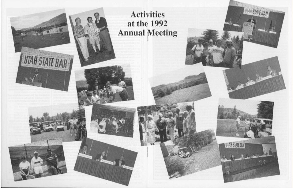 1992 Annual Meeting Photos